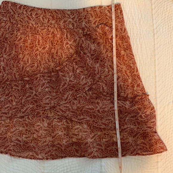 Sézane Carolina Skirt Red Paisley - Picture 8 of 8